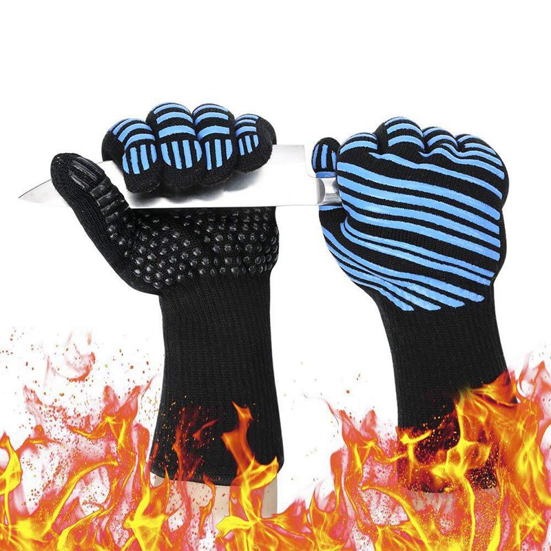 High-Temperature Resistance BBQ Gloves - WolfKingsElite