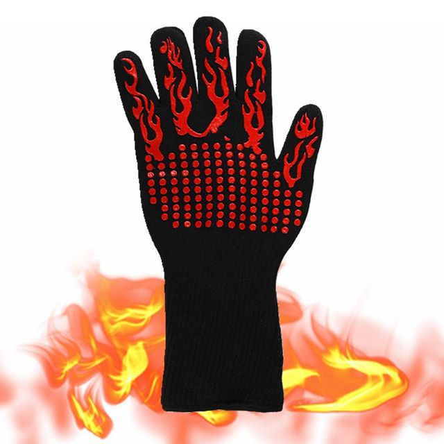High-Temperature Resistance BBQ Gloves - WolfKingsElite